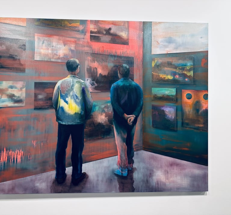 Discoverers 2025 180 x 220 cm Romain Bernini ©16mag