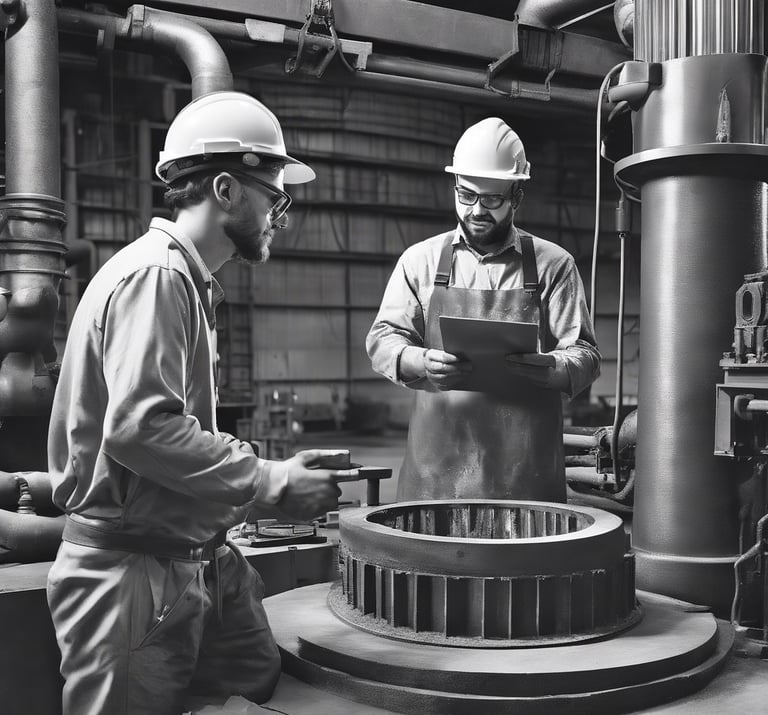 man in brown apron holding white pitcher pouring water on white plastic bucket