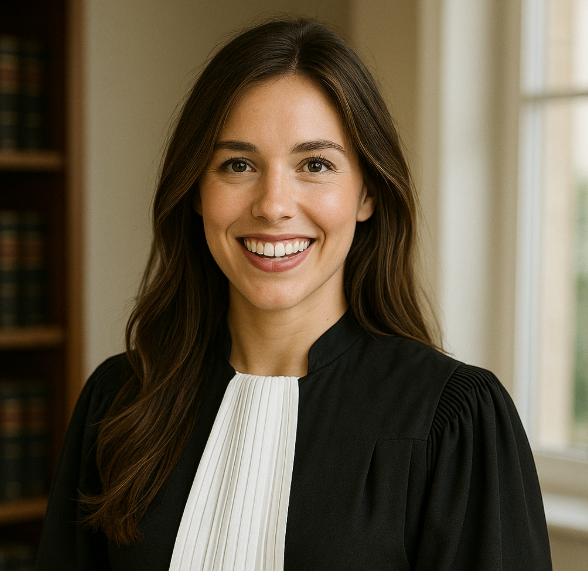 Avocate proposant une consultation en ligne