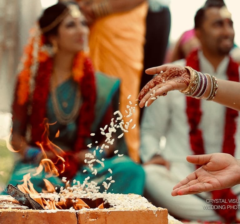 Intimate wedding photography
