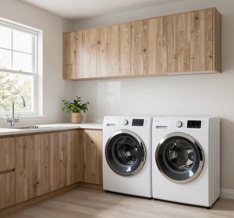 Close-up of a beautifully remodeled bathroom with fresh fixtures and tile work.