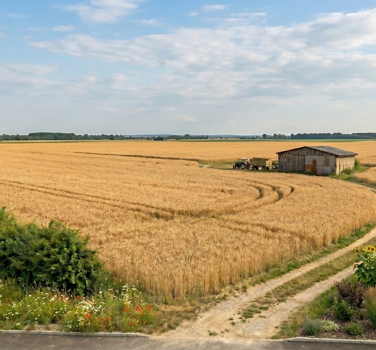 Landwirtschaft: Grün- und Ackerland bei Immokönig.at