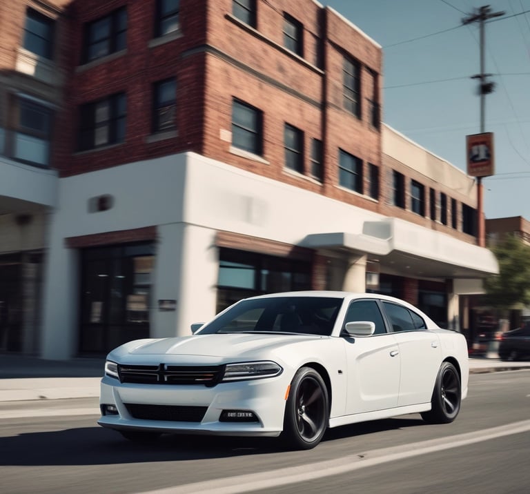 Three white vans with green and blue stripes are parked closely together on a gravel surface next to a building with air conditioning units. The vans have text on the side, which may indicate they are part of an official service or fleet. In the background, there are leafy green trees, and another vehicle is parked nearby.