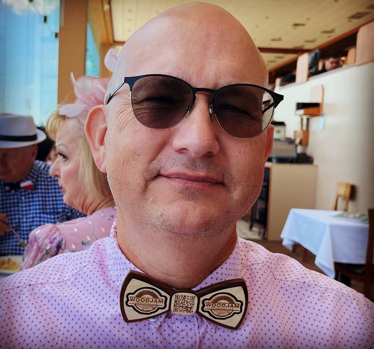 Woodjam's bowtie