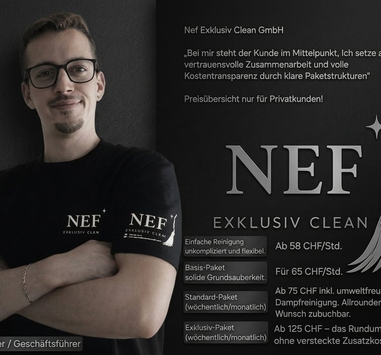 Nef Exklusiv Clean GmbH Nef Rico Inhaber / Geschäftsführer