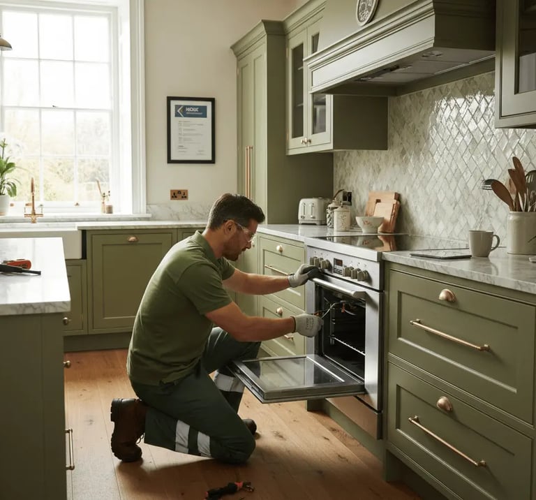 Electric Cooker Installation by electrician