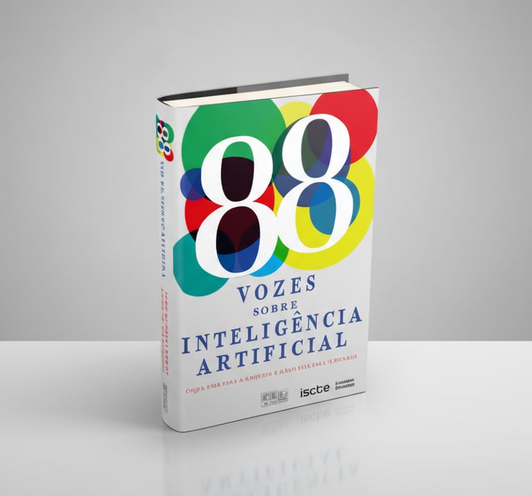 Book cover 88 vozes em inteligencia artificial