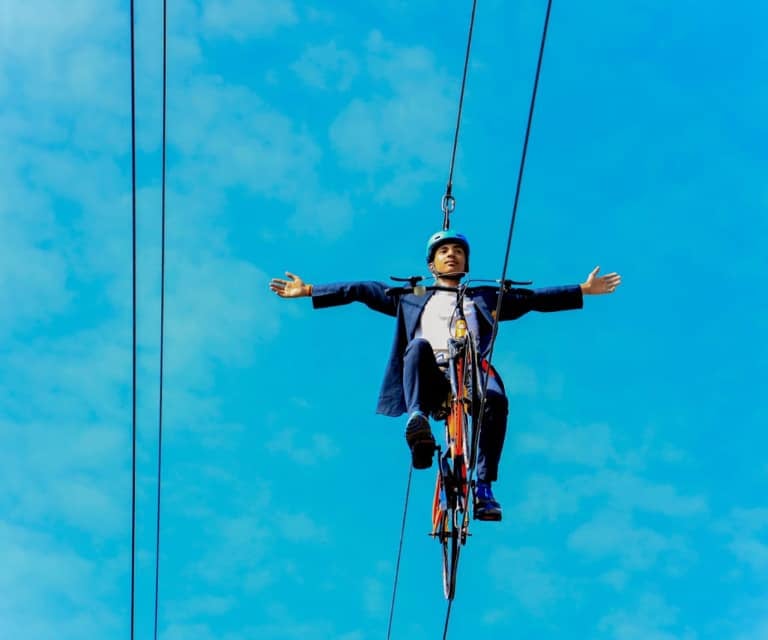 Sky Cycle Zipline SAM Zipline
