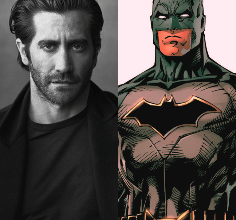 a man with a batman mask and a batman costume