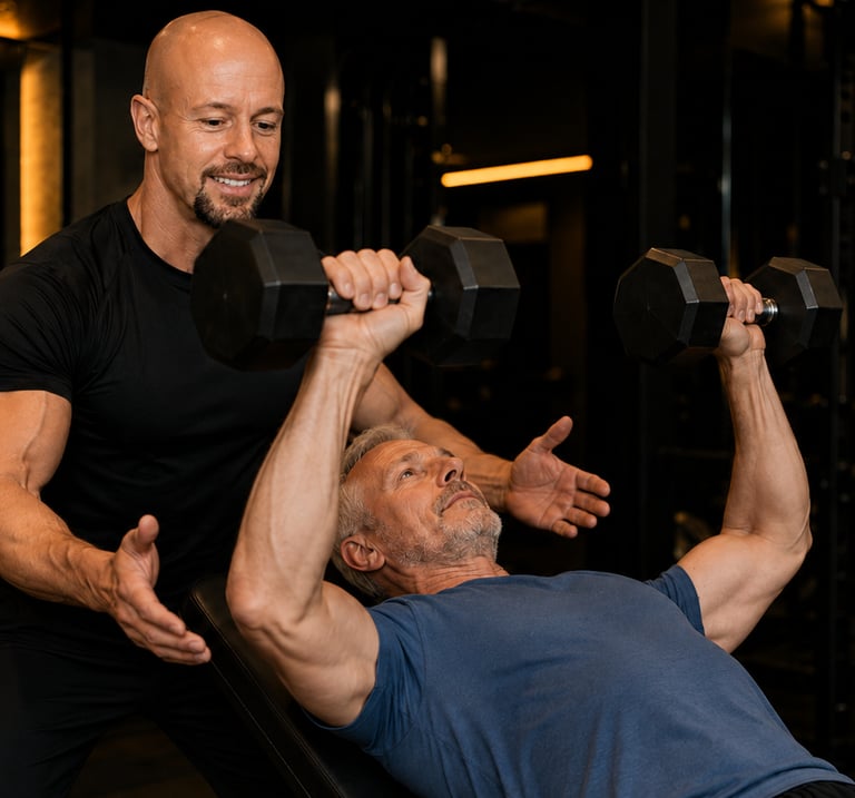 Graham Harding founder of Ageless Warrior Elite private coaching for men over 50