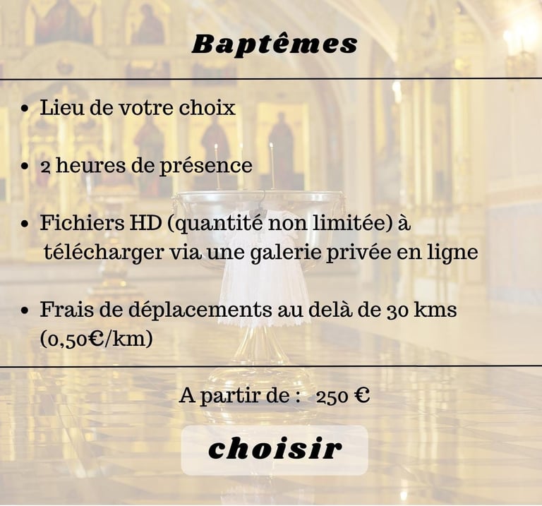 shooting photo baptêmes