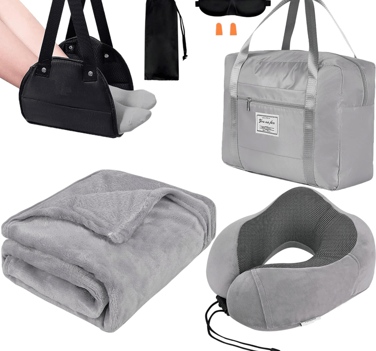 Travel pillow and blanket