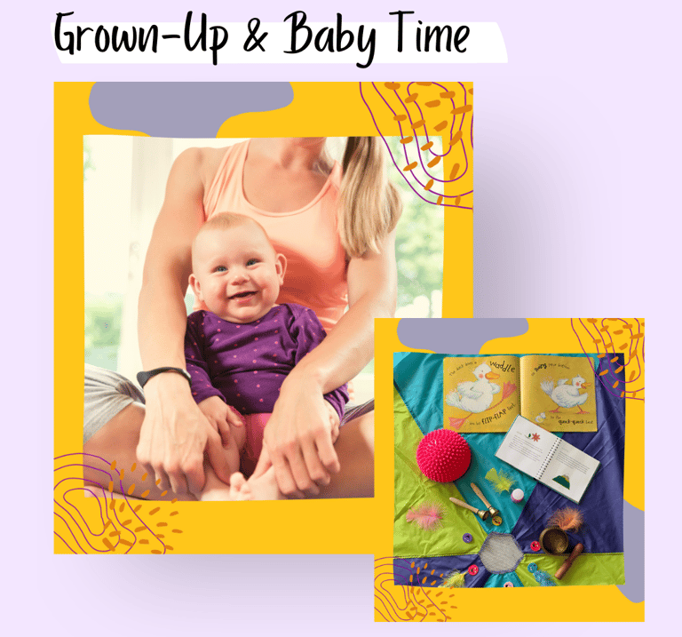 Baby yoga with mum, dad or carer. Baby and kids yoga props. Mum and Baby Yoga in Lisbon and Cascais.