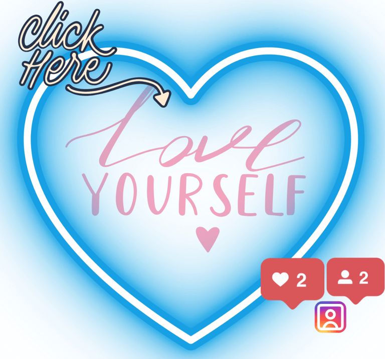 Cayla Henri Wax Melts: a heart shaped sign with the words i love yourself