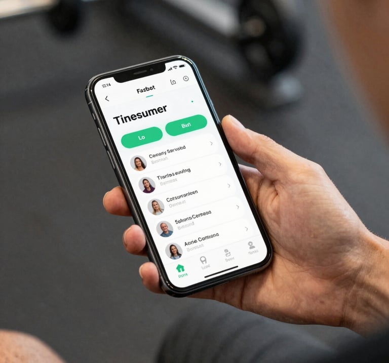 A sleek dark mode interface showing three horizontal cards with white text and gold accents.