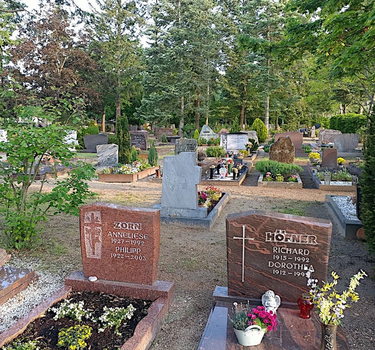 a cemetery in Germany