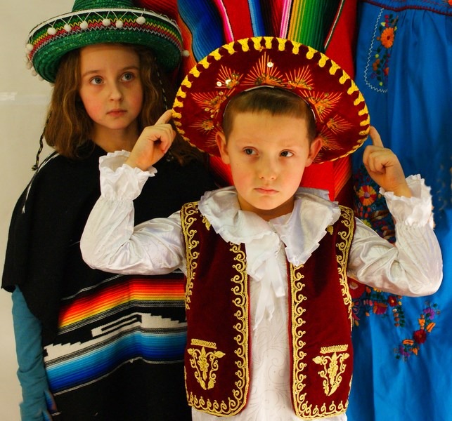 Vaikiskas meksikiecio kostiumas