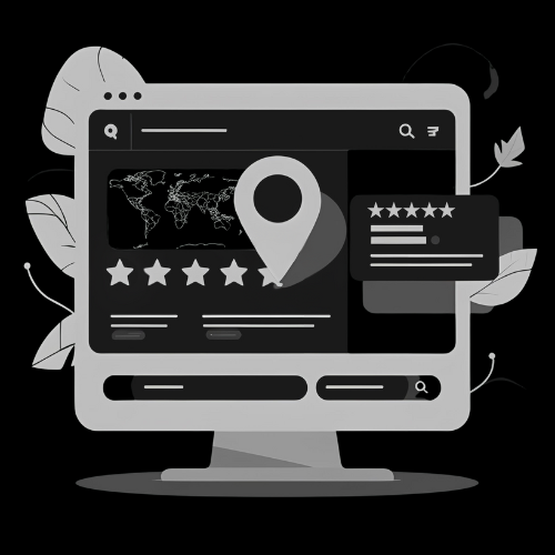 Google search query and reviews