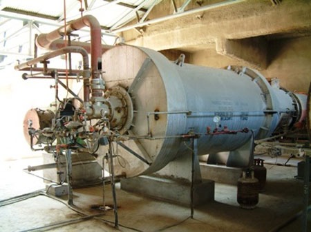 Hot Gas Generator at a Cement Mill