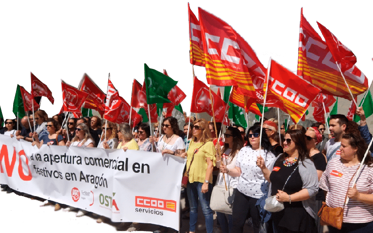 Segunda andada contra las aperturas comerciales en festivo