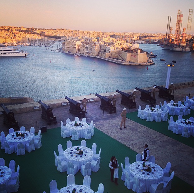 Valletta Grand Harbour Saluting Battery