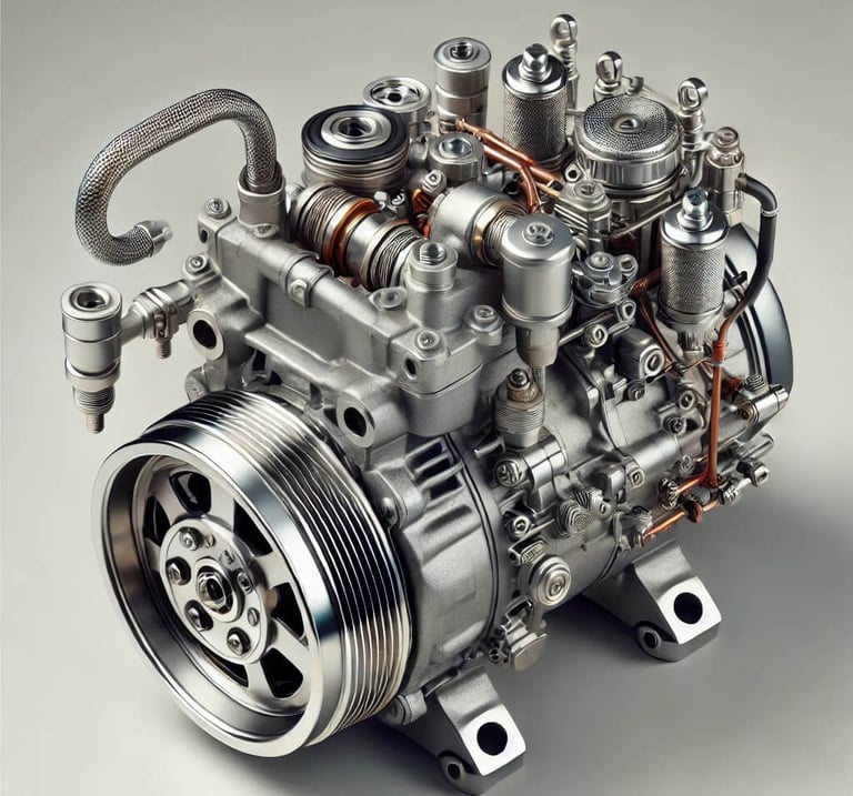 Car AC Compressor Replacement
