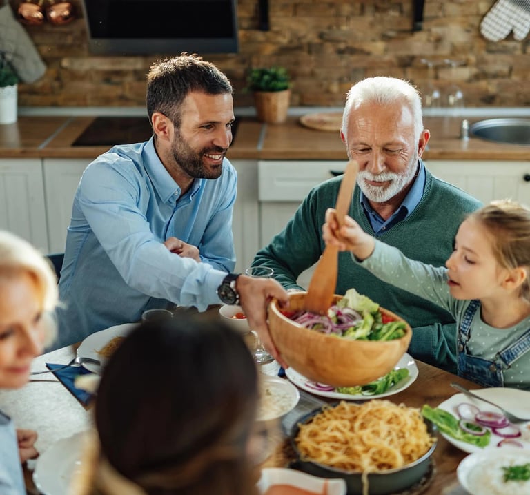 family happy together