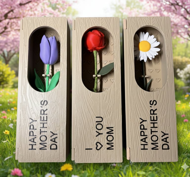 mother's day flower gift boxes