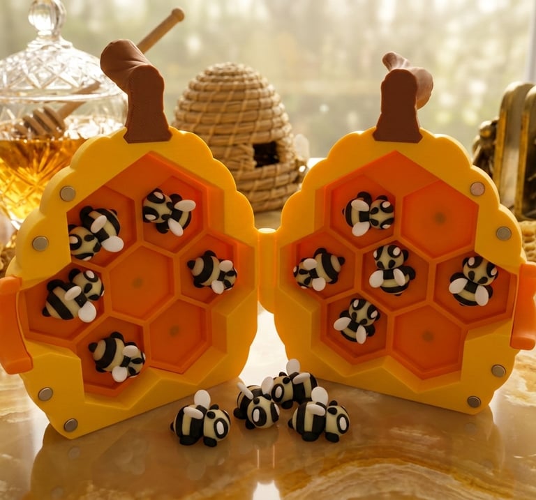 magnetic interactive beehive