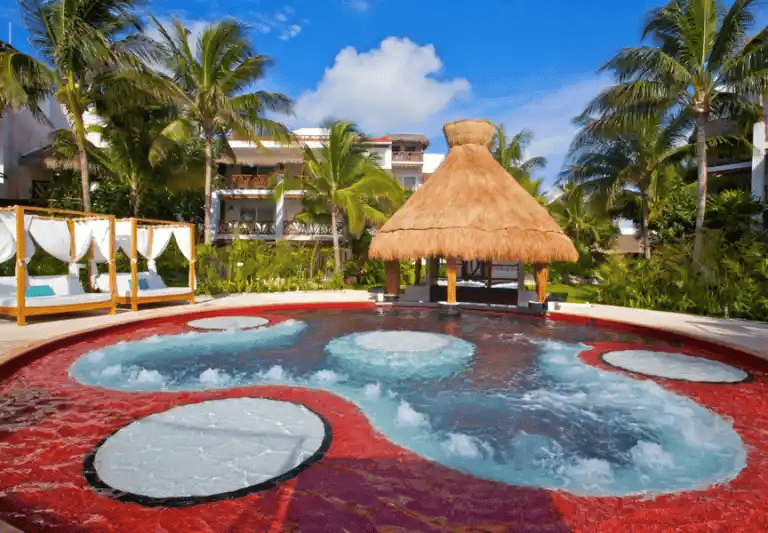 Desire Pearl resort hot tub