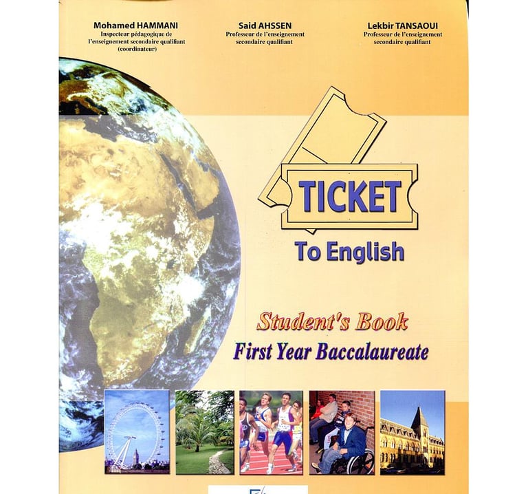 Lesson plans for Ticket 1 1st year baccalaureate for english moroccan teachers