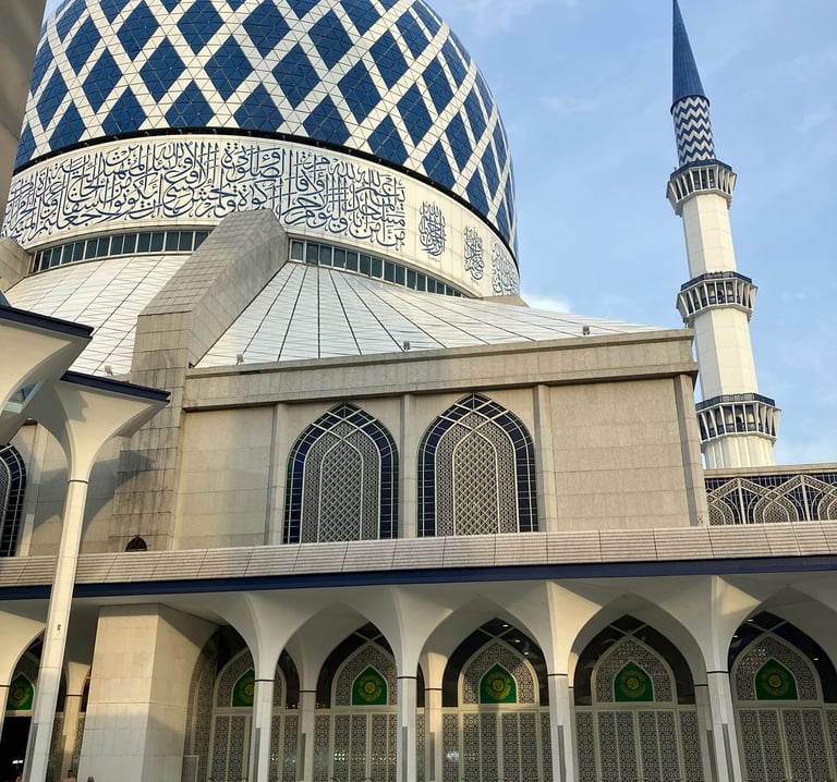 Blue Mosque, Shah Alam Malaysia 