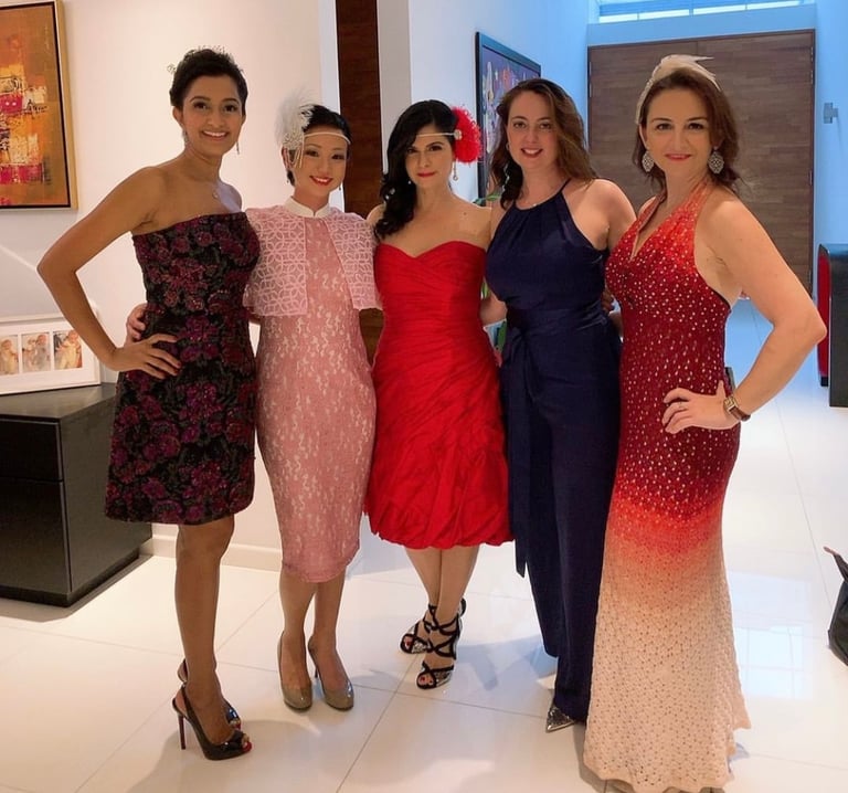 Radiant Bridal Party