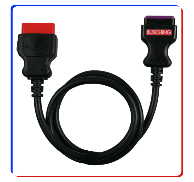 busching 100699 obd diagnosekabel mit spannungsanzeige