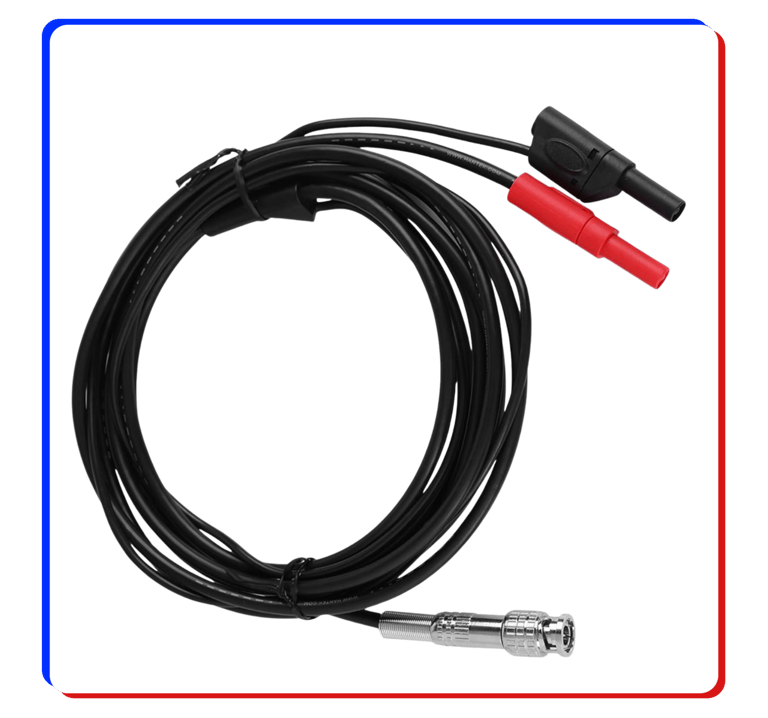 Hantek HT30A Auto-Testkabel, Oszilloskop-Zubehör, 3 m BNC auf Bananen-Adapterkabel