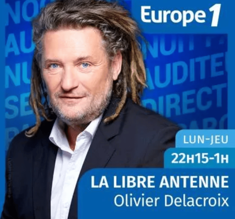 Olivier Delacroix sur Europe 1 pour la Libre antenne parle de la ferme de belon avec Fabrice Gourdon