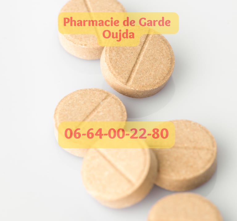Pharmacies de garde à Oujda