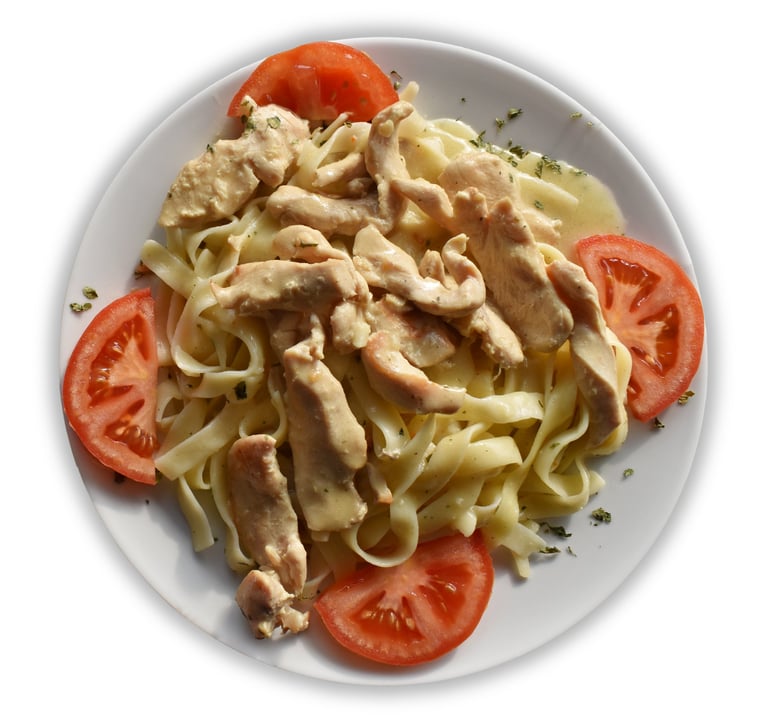 Pilav sa restovanom piletinom