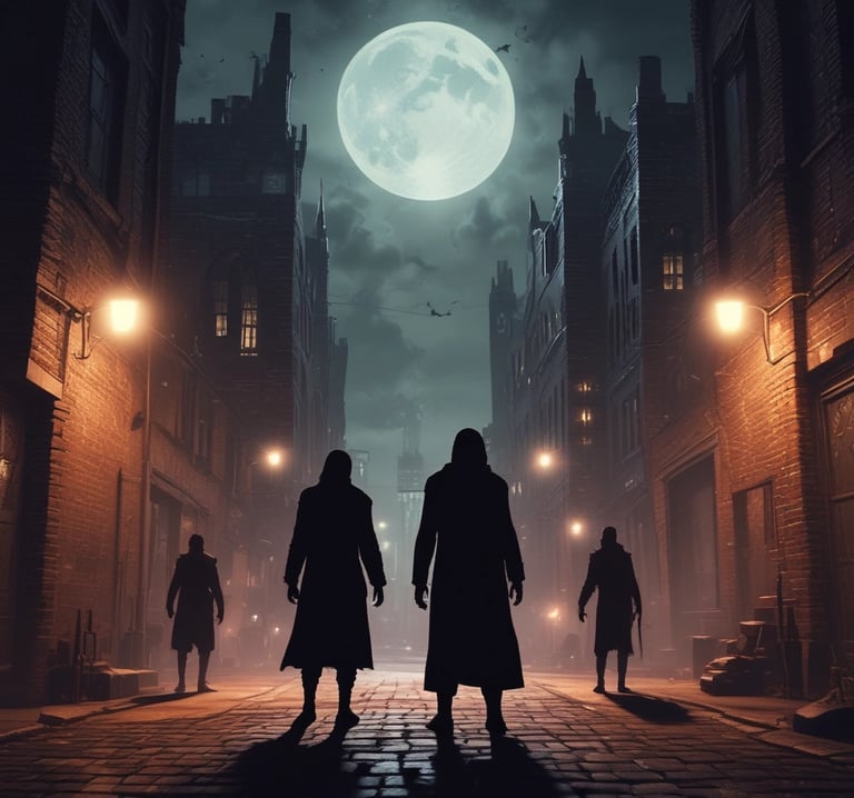 A glowing phoenix silhouette rising against a bright white city skyline at dawn.