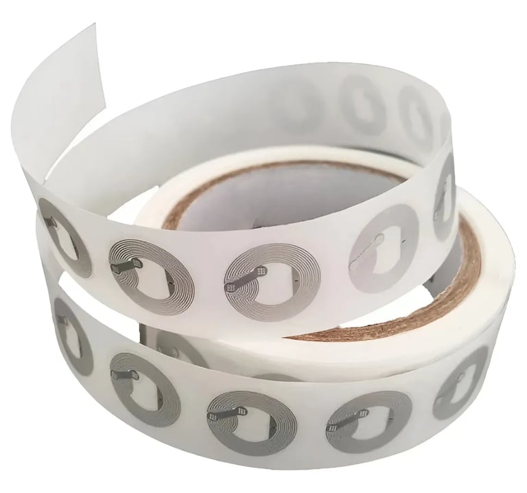 Kit 50 Etiqueta Nfc Ntag Leitura 13,56mhz Tag Regravável NTAG213