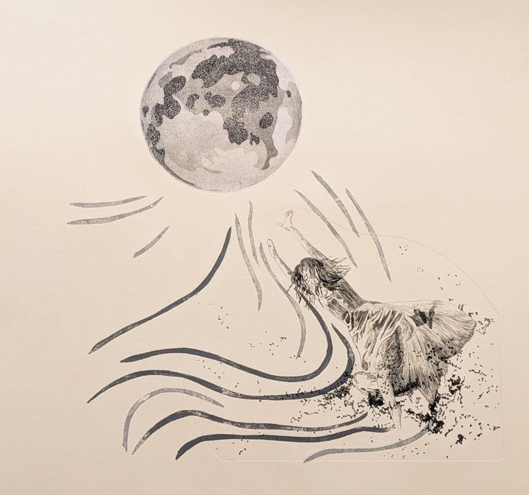 Vollmond III, Pina B.