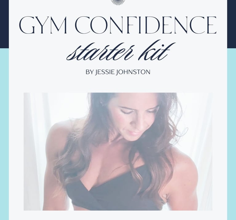 Gym Confidence Starter Kit — free fitness guide for women over 35 by Fit & Free Life