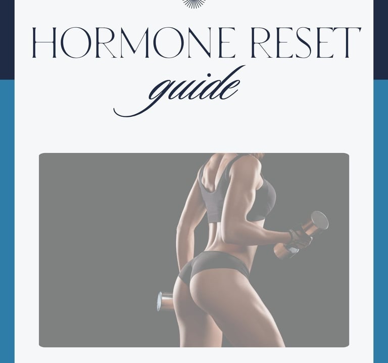 3-Day Hormone Reset Guide — free hormone health guide for women over 35 by Fit & Free Life
