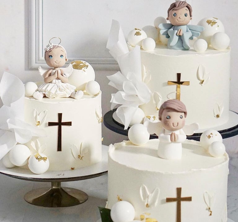 Tort komunijny z motywem religijnym