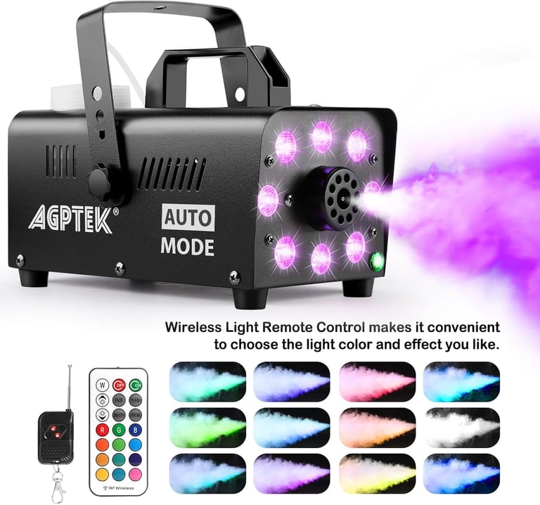 Outdoor rated fog machine