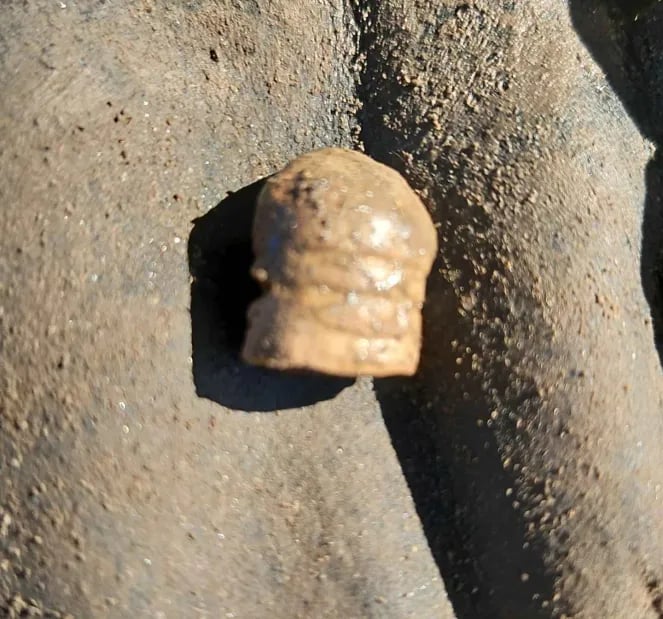 Confederate 3ring civil war bullet