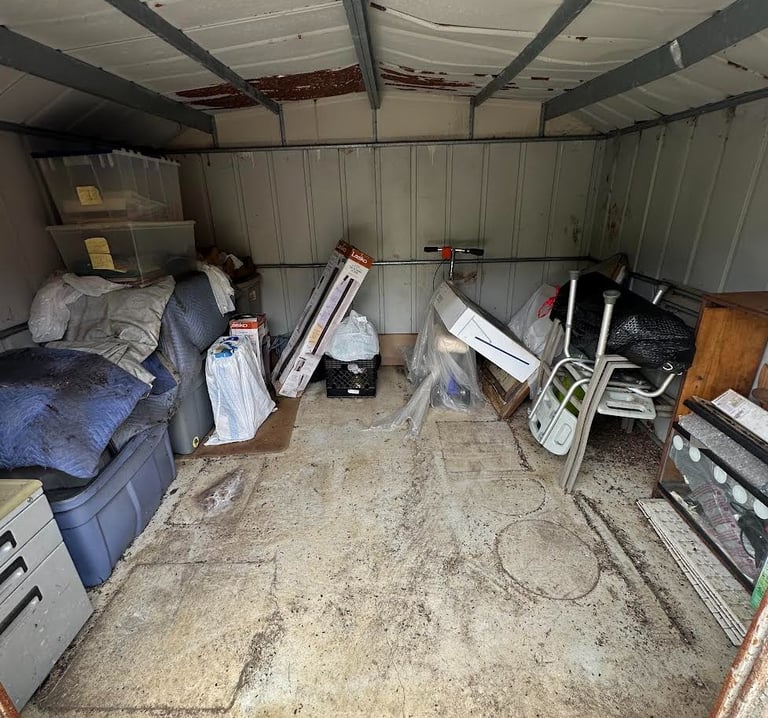 Abandoned storage unit cleanup in San Leandro, San Rafael & SF.