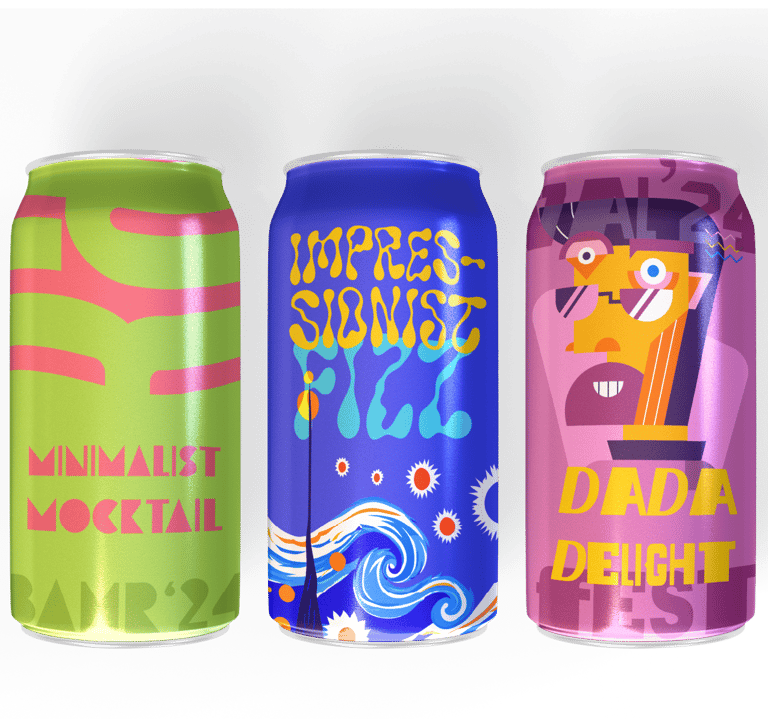 Signature Drinks entworfen für die Case Study Bahr