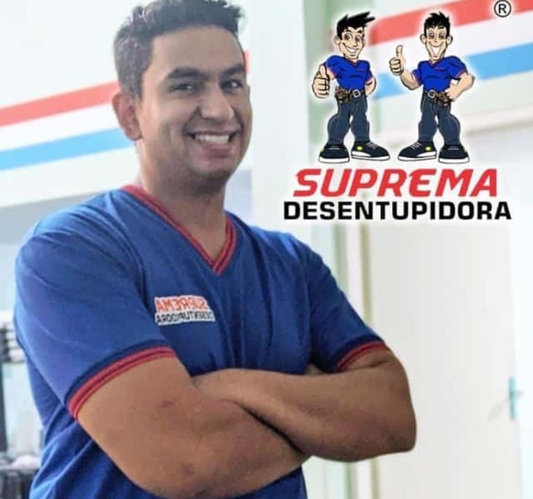 técnico da suprema desentupidora