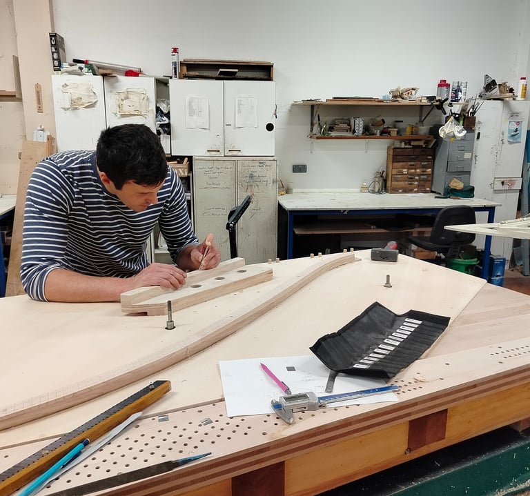 Table d'harmonie Steinway Victory- Nouveau Chevalet Steinway Victory- Réparateur de piano Lyon 